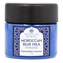 Moroccan Mchicha polvo de nila azul natural para el cuidado diario