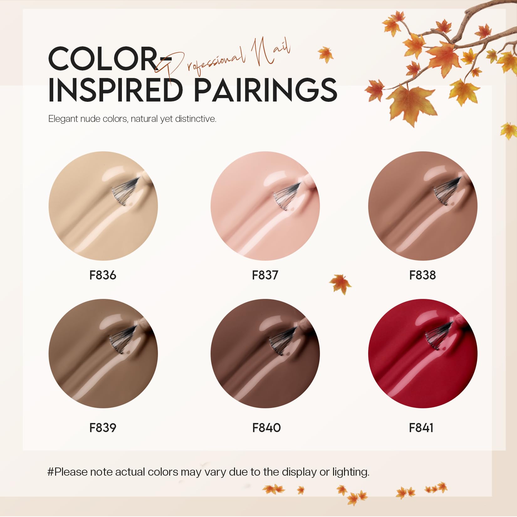 Morovan Brown Nail Polish Set gift-for-her ideal for holidays