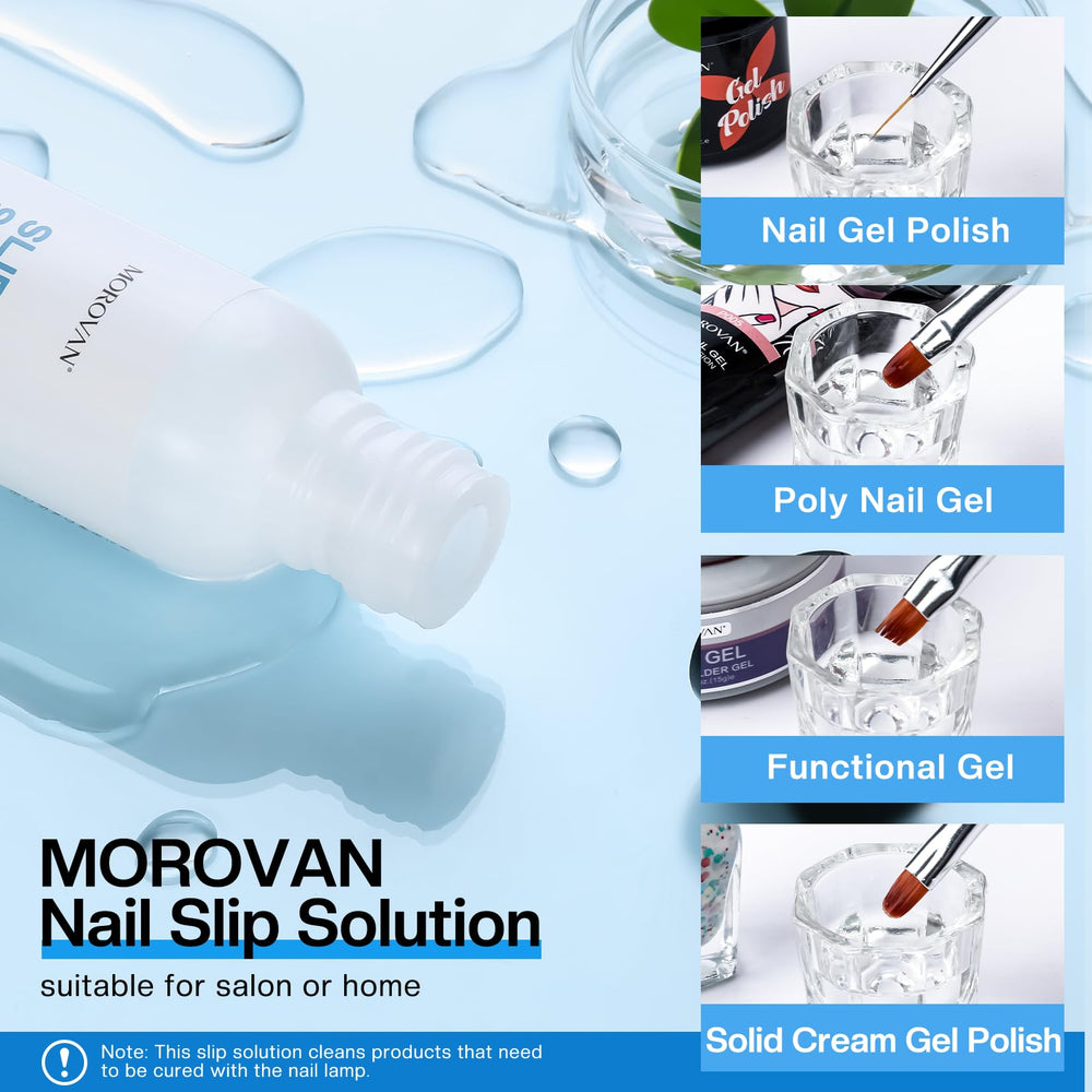 Morovan set dos en uno poligel: versatilidad para uñas