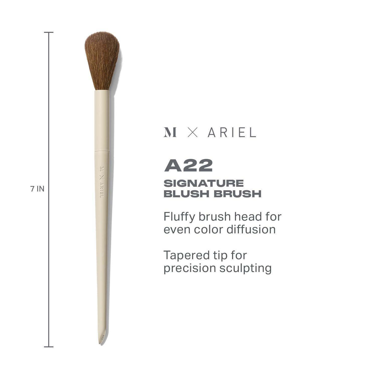 MORPHE x Ariel, set de 5 brochas para rutina completa de maquillaje