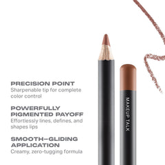 Morphe Trendsetter lip pencil application with smooth glide across lips