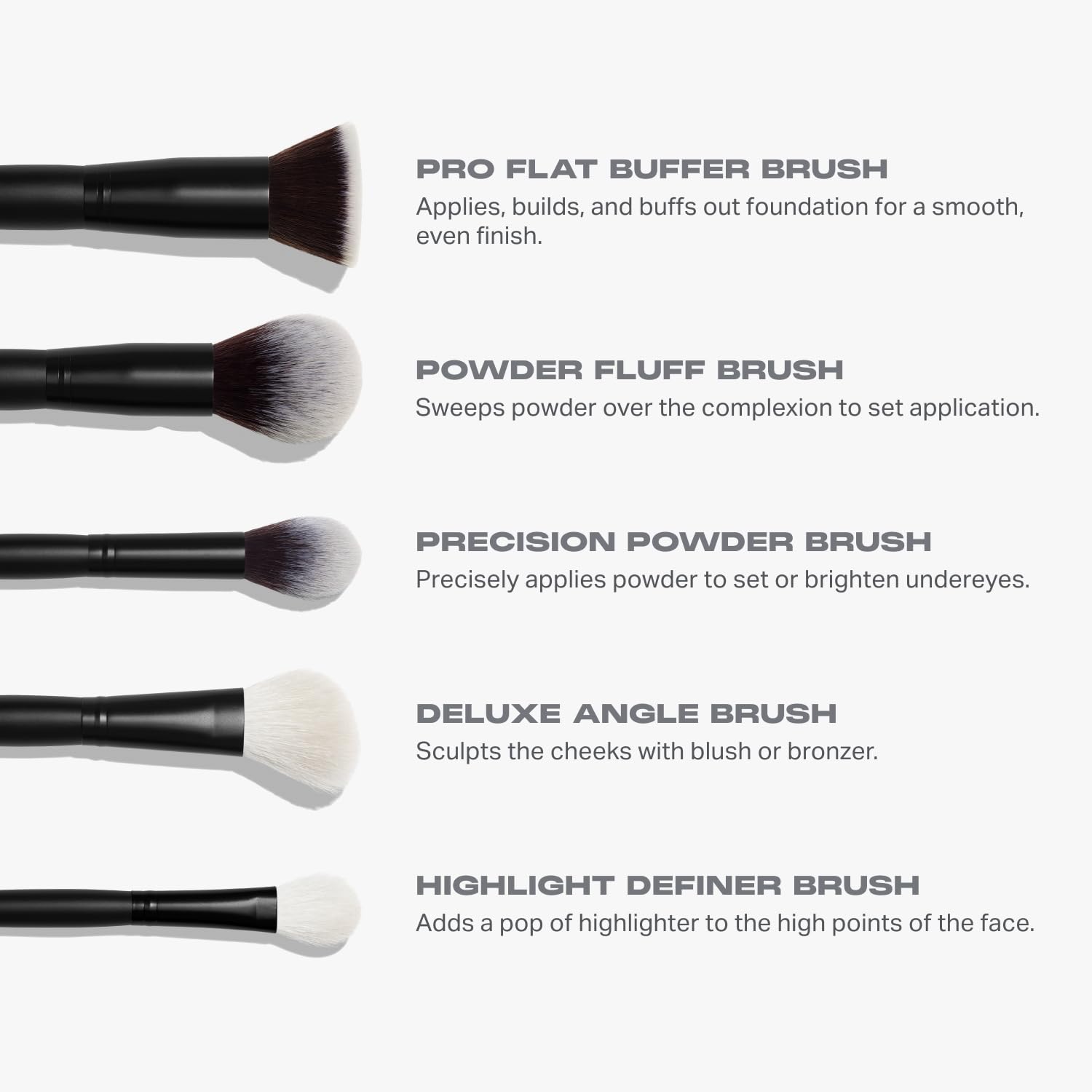 MORPHE Face The Beat: brocha angular para rubor definido