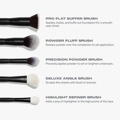 MORPHE Face The Beat: brocha angular para rubor definido