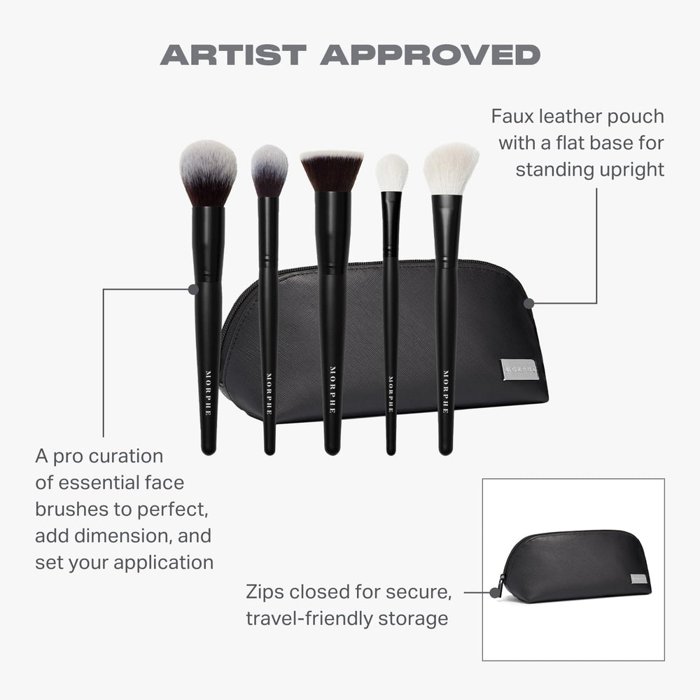 MORPHE Face The Beat: brocha polvo precisa para difuminado perfecto