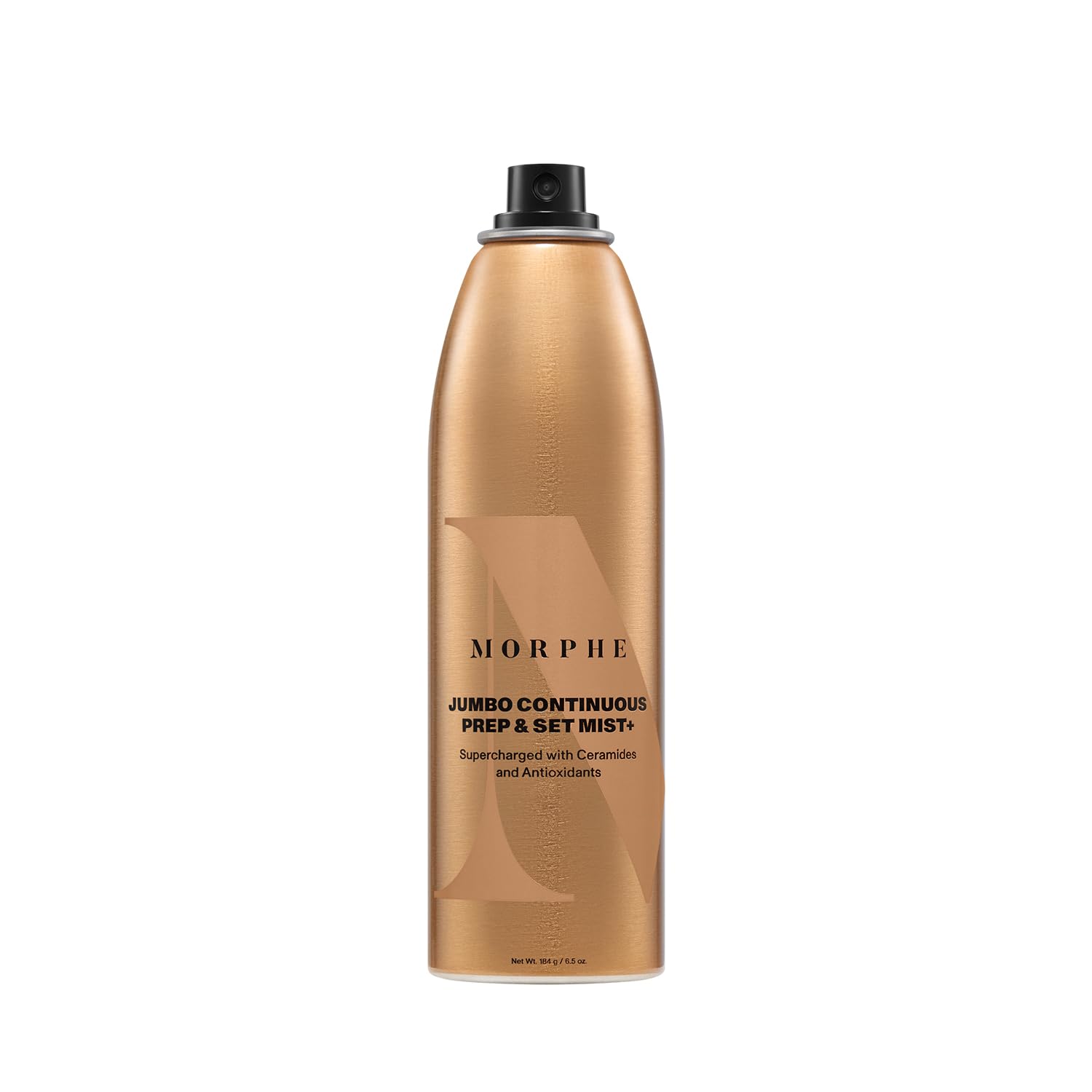 MORPHE Jumbo niebla hidratante con ceramidas y antioxidantes para piel nutrida.