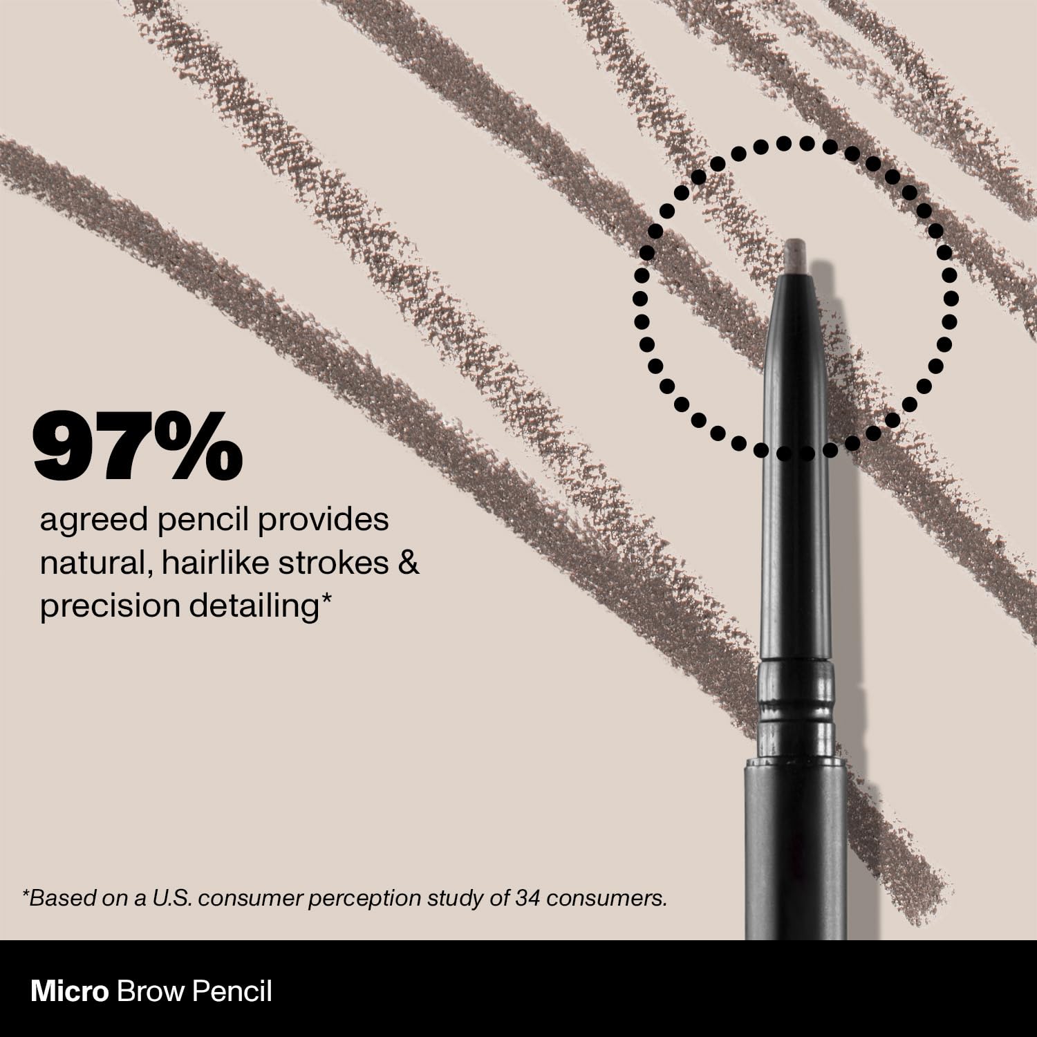 Aplicación suave MORPHE para rellenar cejas con control