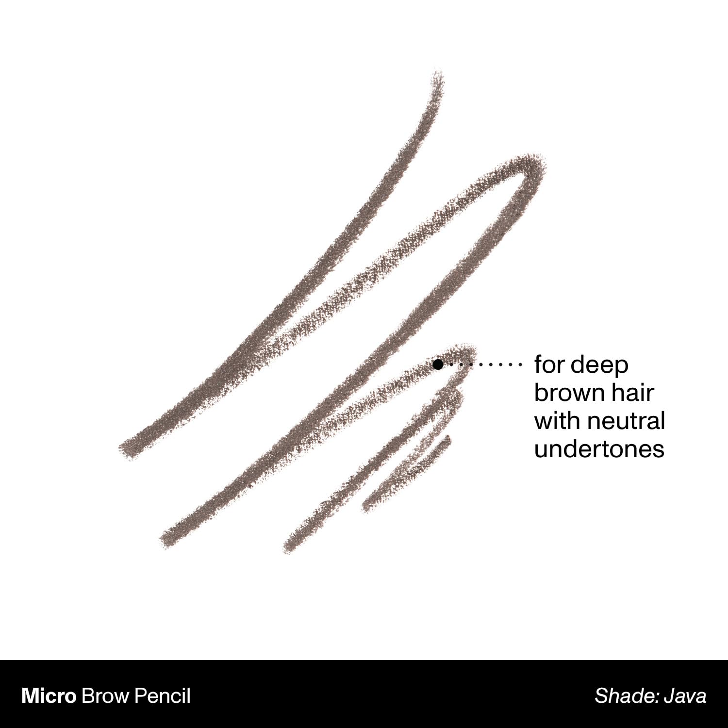 Extremo doble MORPHE para cejas naturales con dos tonos