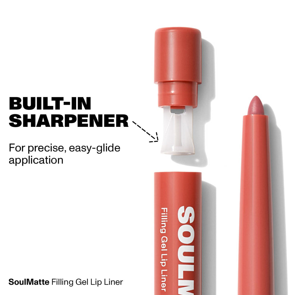 MORPHE Soulmatte lip liner delivers velvety, non-drying matte finish