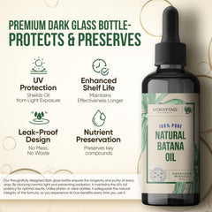 Protección contra calor y encrespamiento para un cabello más suave con Morstar Batana.