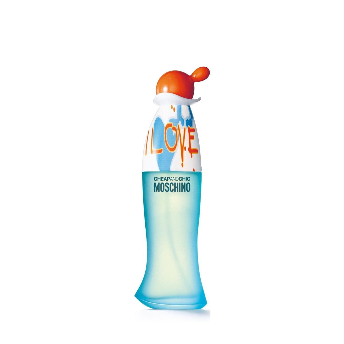 Moschino I Love Love, botella de 100 ml, ideal para uso diario y frescura.
