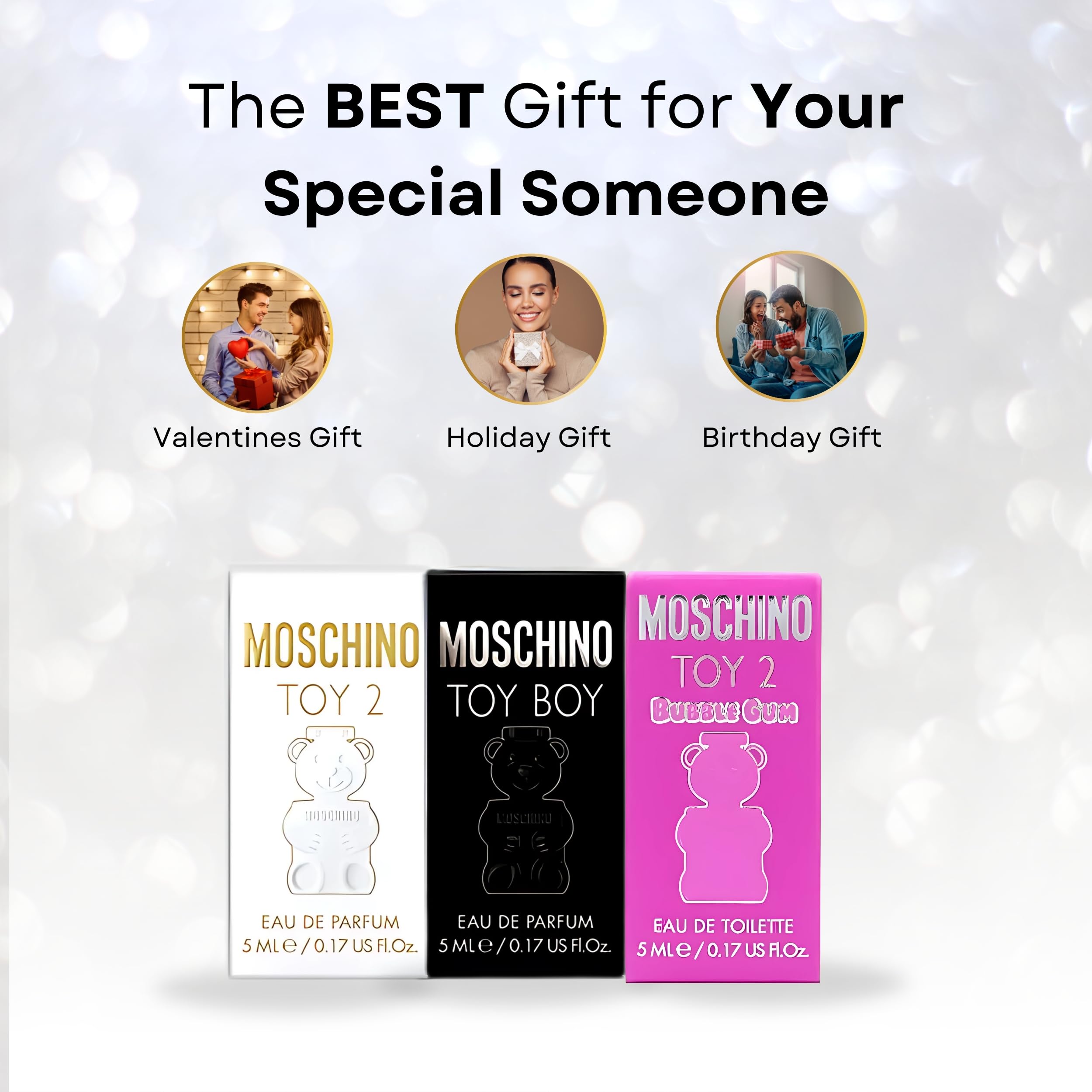 Regalo perfumado Moschino: presentación atractiva para regalo