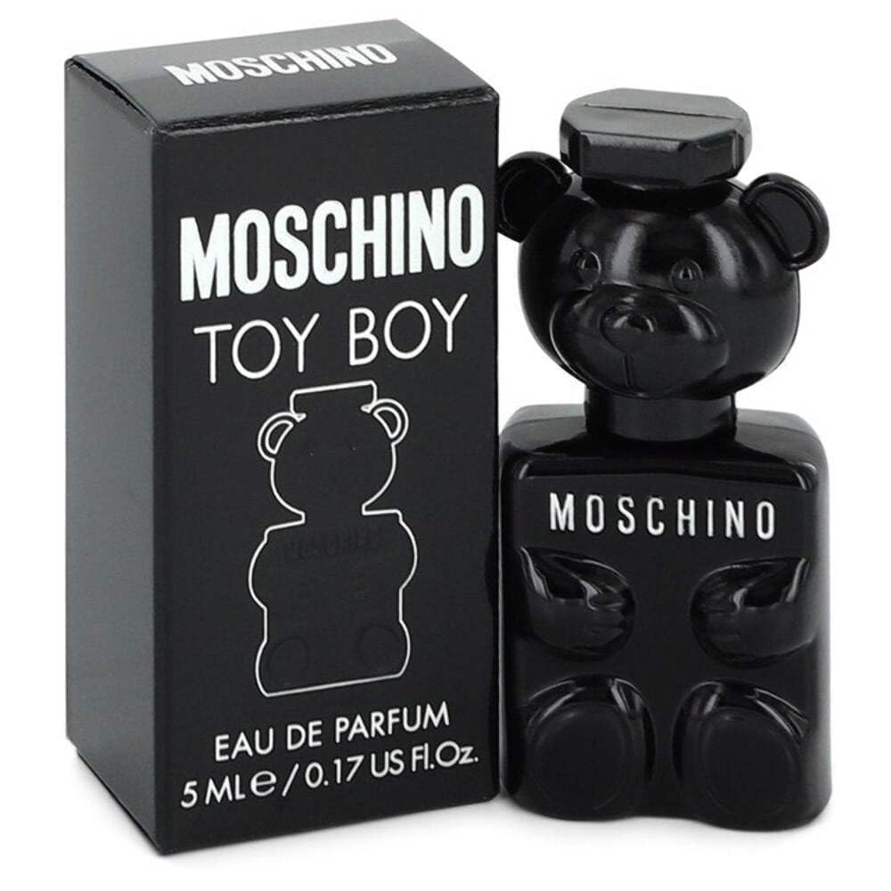 Moschino Toy Boy botella de perfume elegante, ideal para salidas nocturnas.