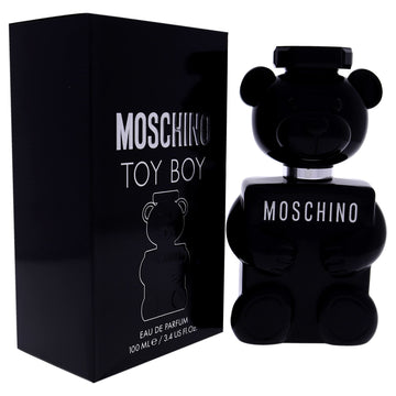 Moschino Toy Boy EDP, diseño del envase, sensación premium al tacto