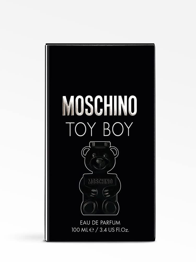 Toy Boy en frasco de vidrio oscuro, lujo para regalo premium.