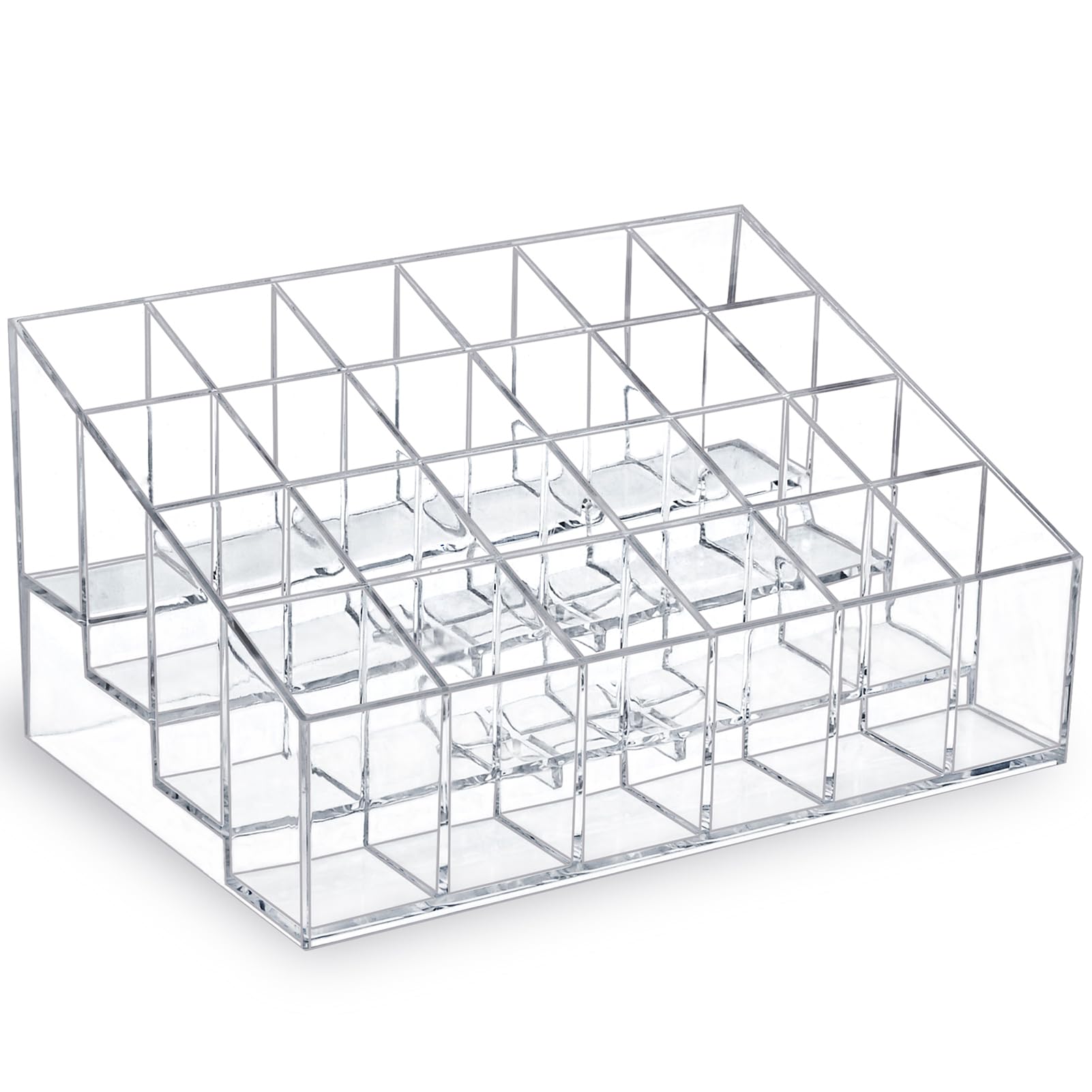 MOSIKER Organizador de labios, 24 espacios para acceso rápido.