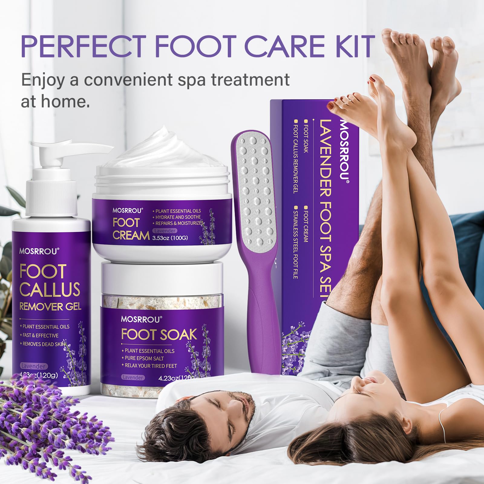 MOSRROU detalle regalo pedicure, perfecto para sorpresa.