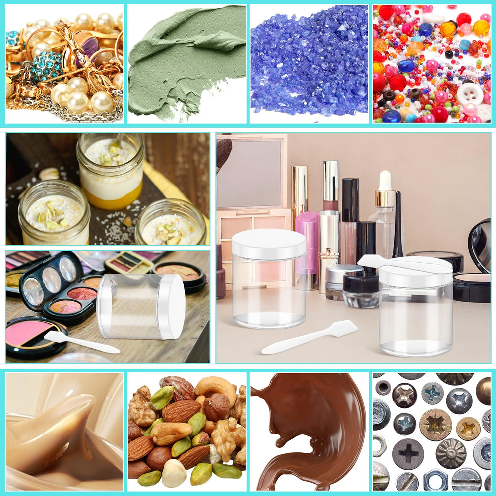 MotBach uso multiuso para crema, maquillaje y exfoliantes.