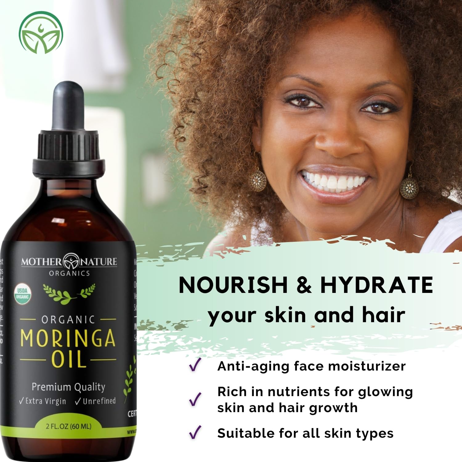Desmaquillante suave con Moringa Oil para una limpieza delicada
