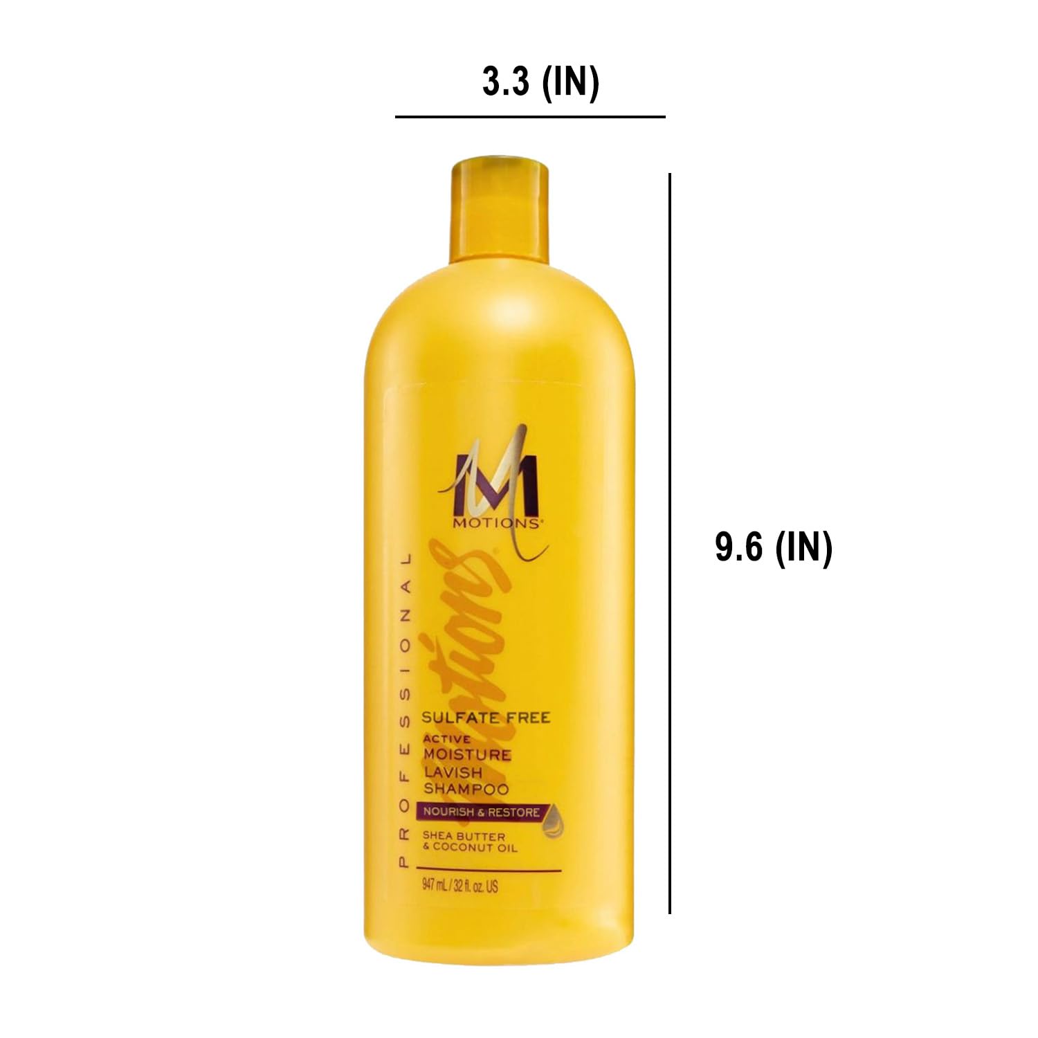 Motions Champú Hidratante de Humedad Activa: espuma cremosa para limpieza suave