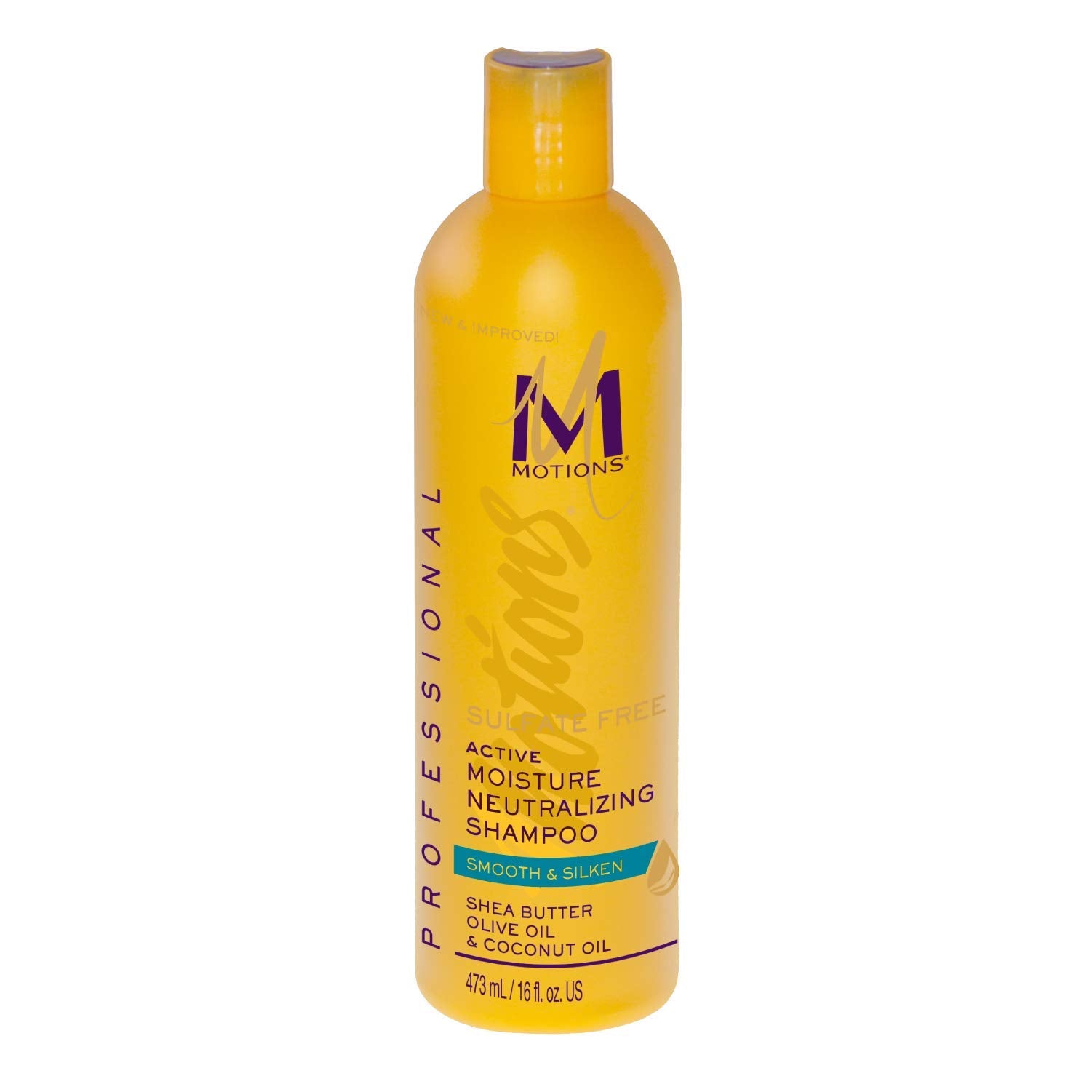 Motions Pro Champú Neutralizante en bote de 16 onzas para cabello seco.