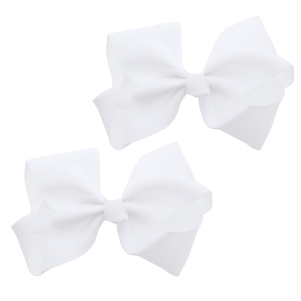 Motique Accessories lazo grosgrain 3 pulgadas blanco para peinados diarios.