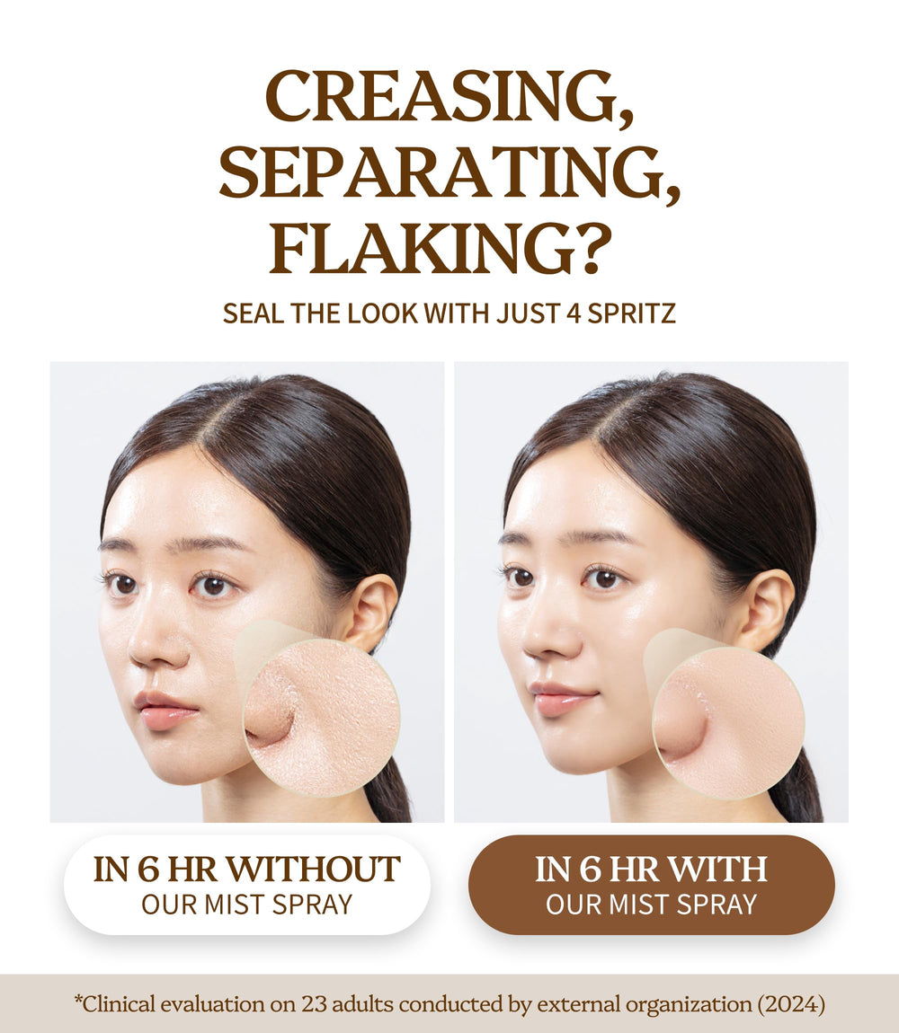 Motomont Milk Tea Mist, aplicación facial suave para fijar maquillaje