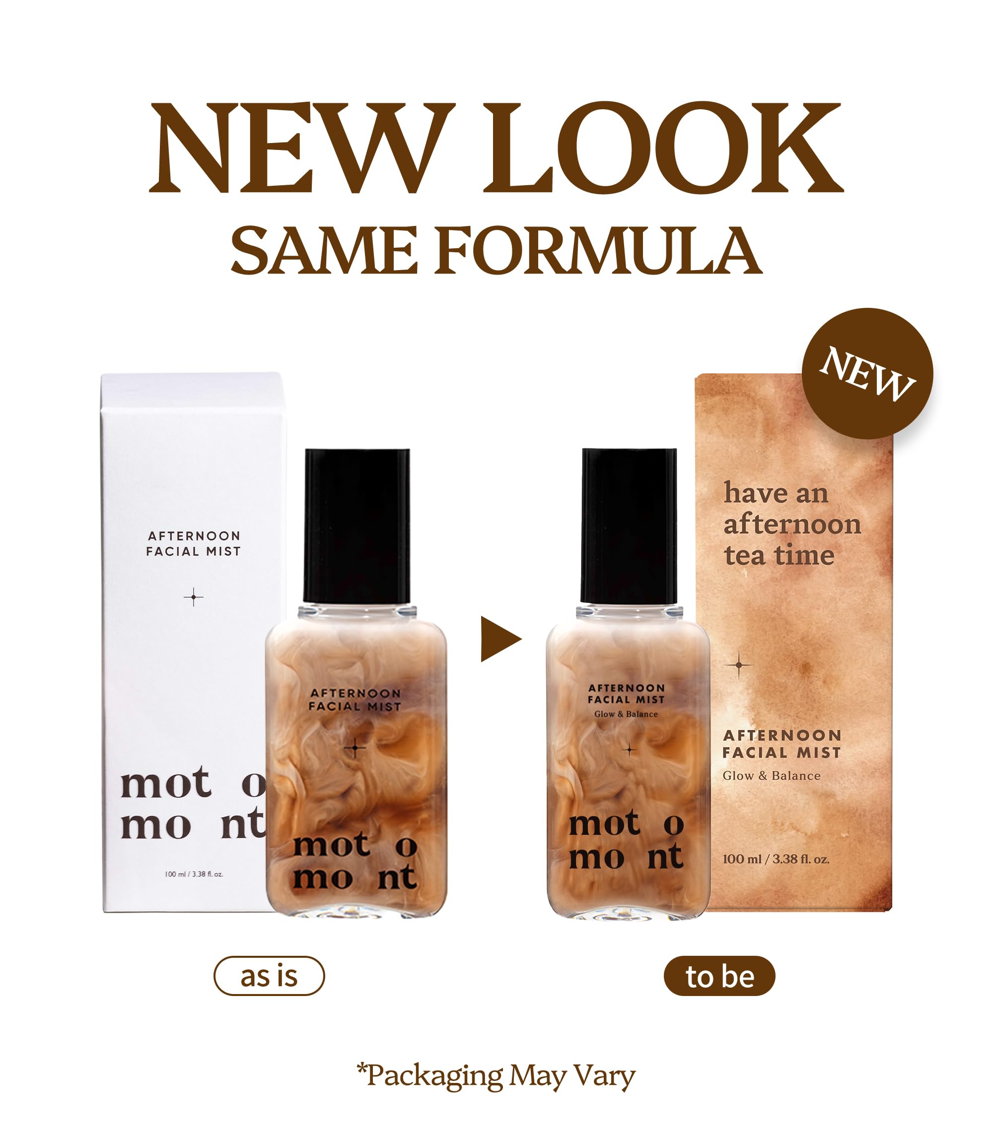 Motomont Milk Tea Mist, rociado sensorial para hidratación diaria