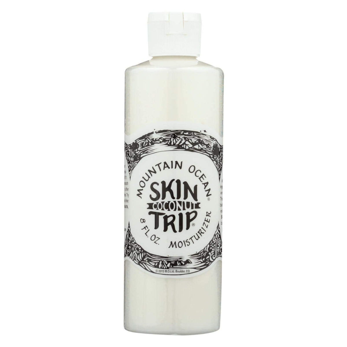 Mountain Ocean Coconut Skin Trip Moisturizer en frasco, hidratación suave para piel seca