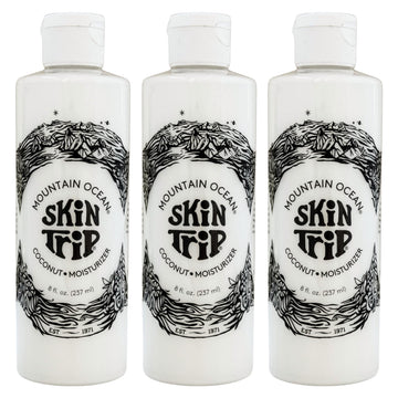 Mountain Ocean Skin Trip loción coco en botella, hidratación profunda para la piel