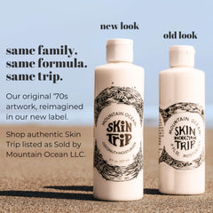 Mountain Ocean Skin Trip: textura de rápida absorción para uso diario sin sensación grasa.
