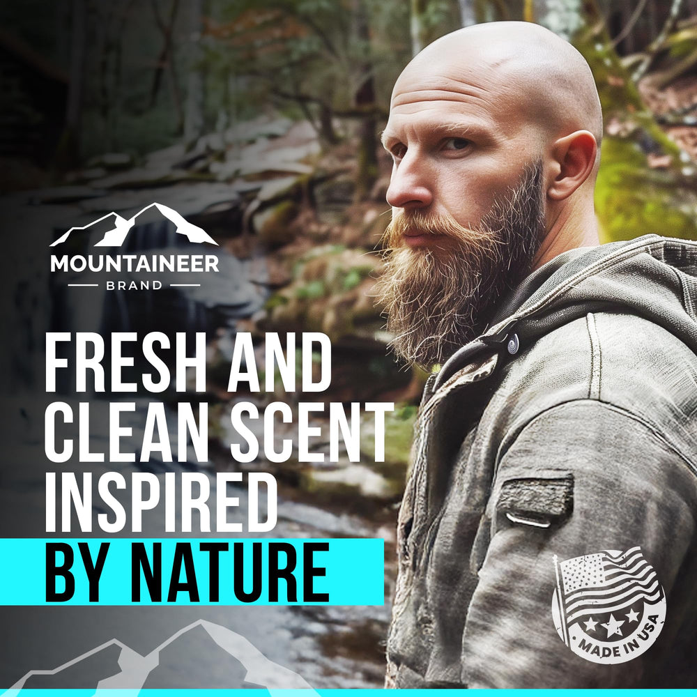 Mountaineer Brand exfoliante natural sin parabenos para piel sensible.