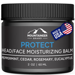 Mountaineer Brand Humectante Natural para cabeza calva en frasco, uso diario