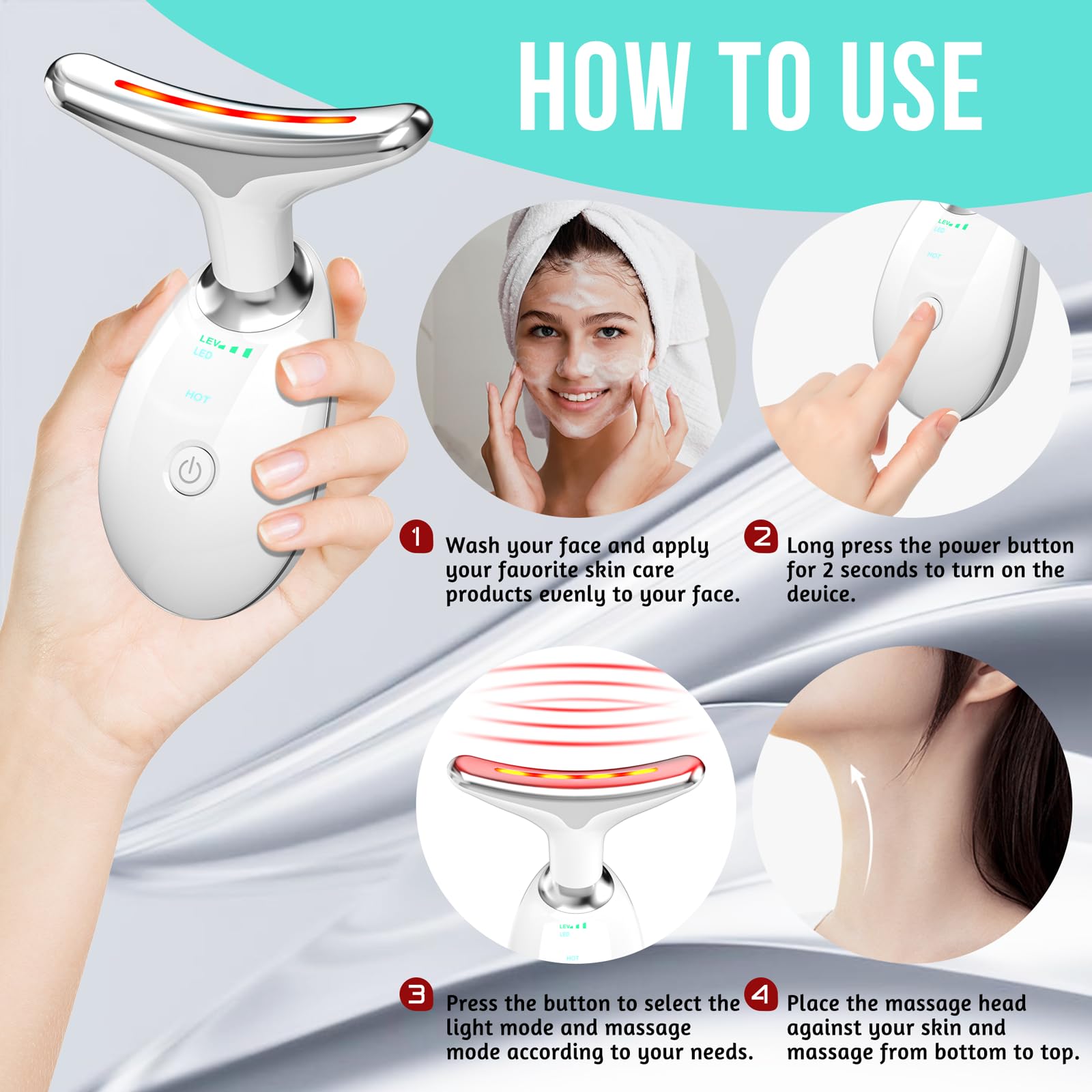 MOYAC ergonomic dolphin-shaped design for easy home use.