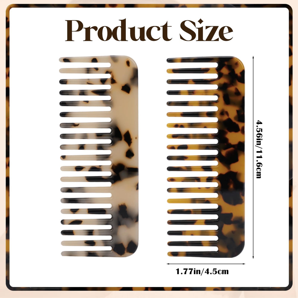 Mozeat Lens peine ancho tortosa para cabello grueso.