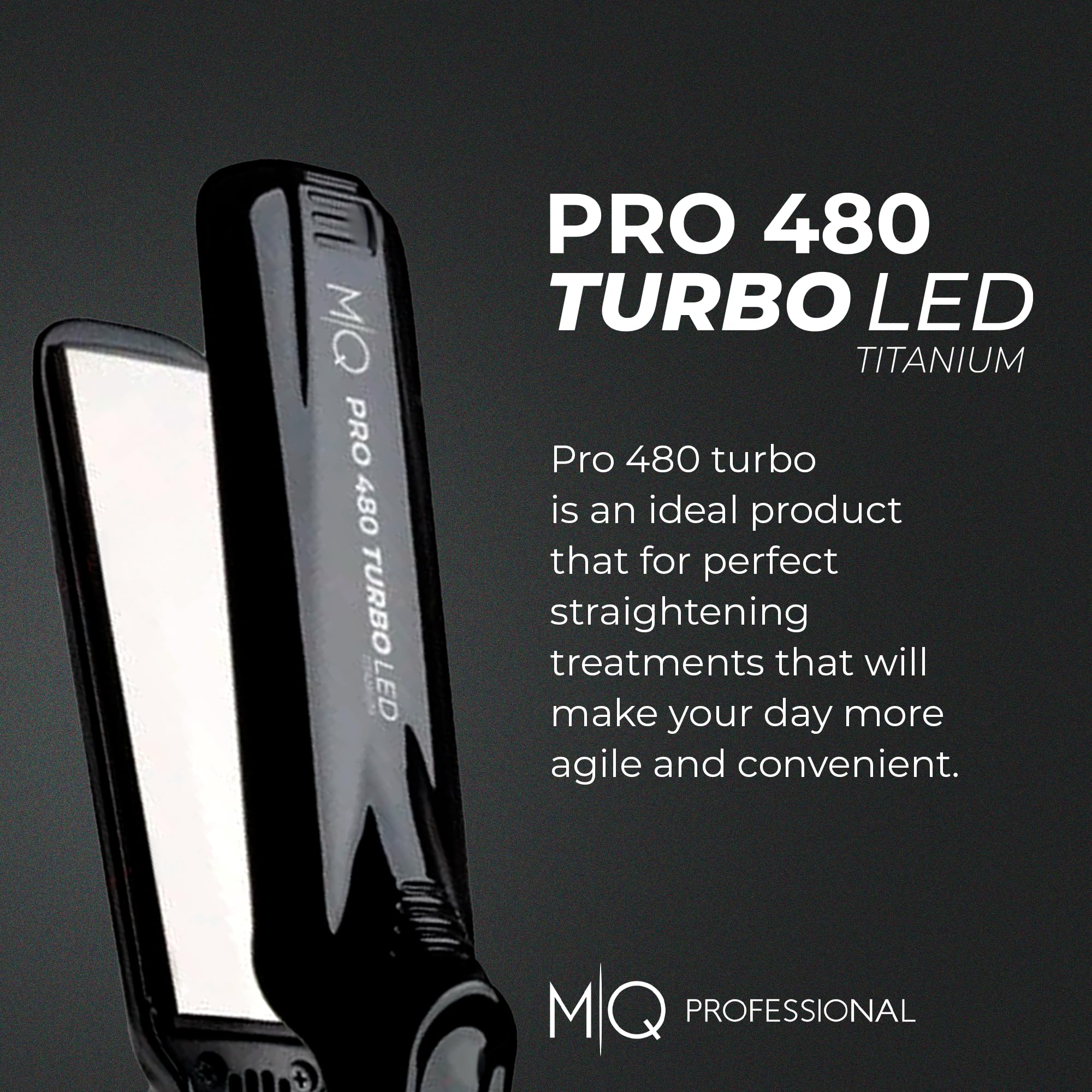 MQ Professional plancha con diseño anatómico para ergonomía en uso diario