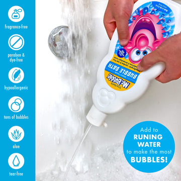 Mr. Bubble Baño Extra Suave, libre de parabenos y sulfatos, baño más limpio.