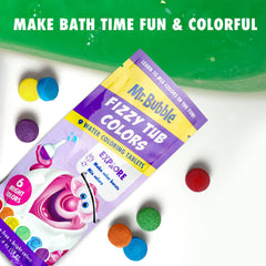 Mr. Bubble letras A, B y C para aprender jugando