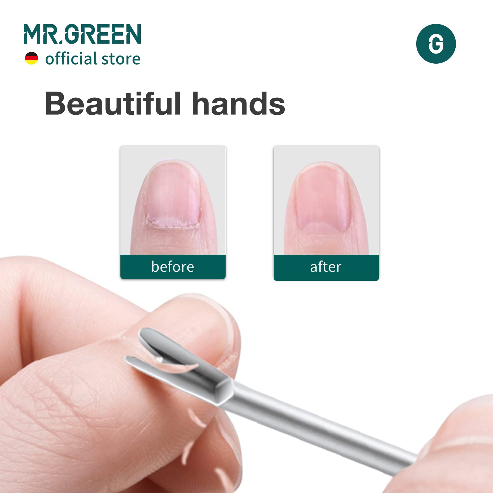 MR.GREEN acabado ceramico arenado para tacto suave y resistencia