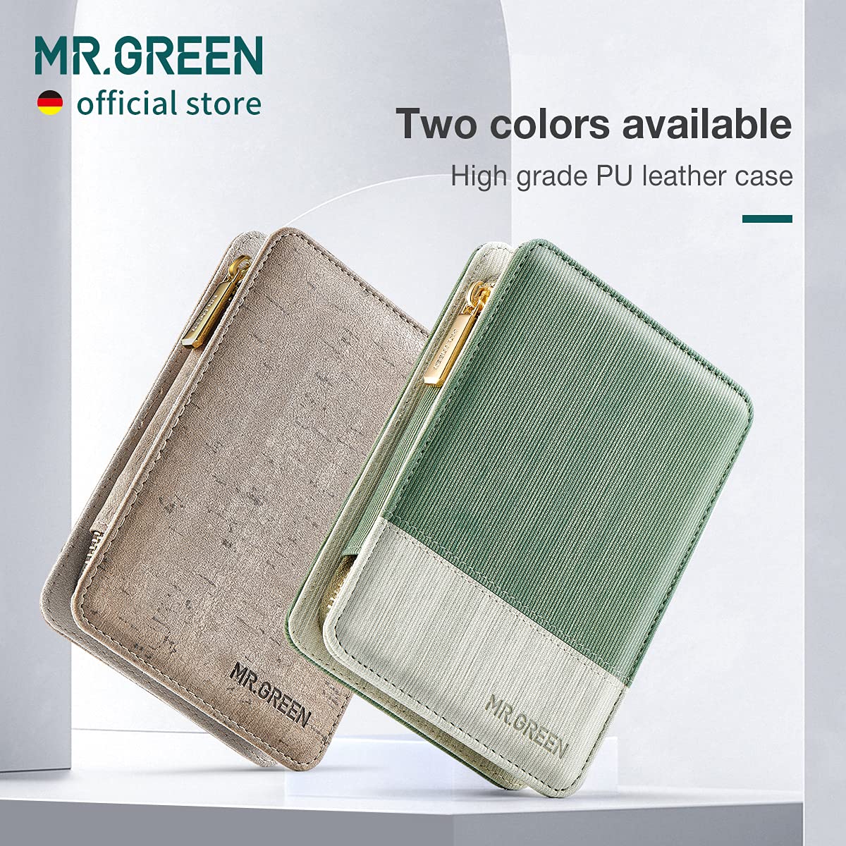 MR.GREEN cortaúñas oblicuo de acero inoxidable para uñas precisas.