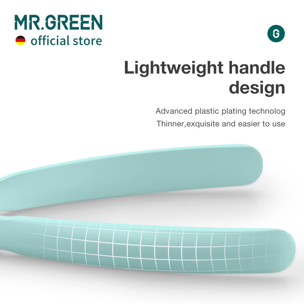MR.GREEN mango ligero y anti-huellas reduce deslizamiento durante la pedicura.
