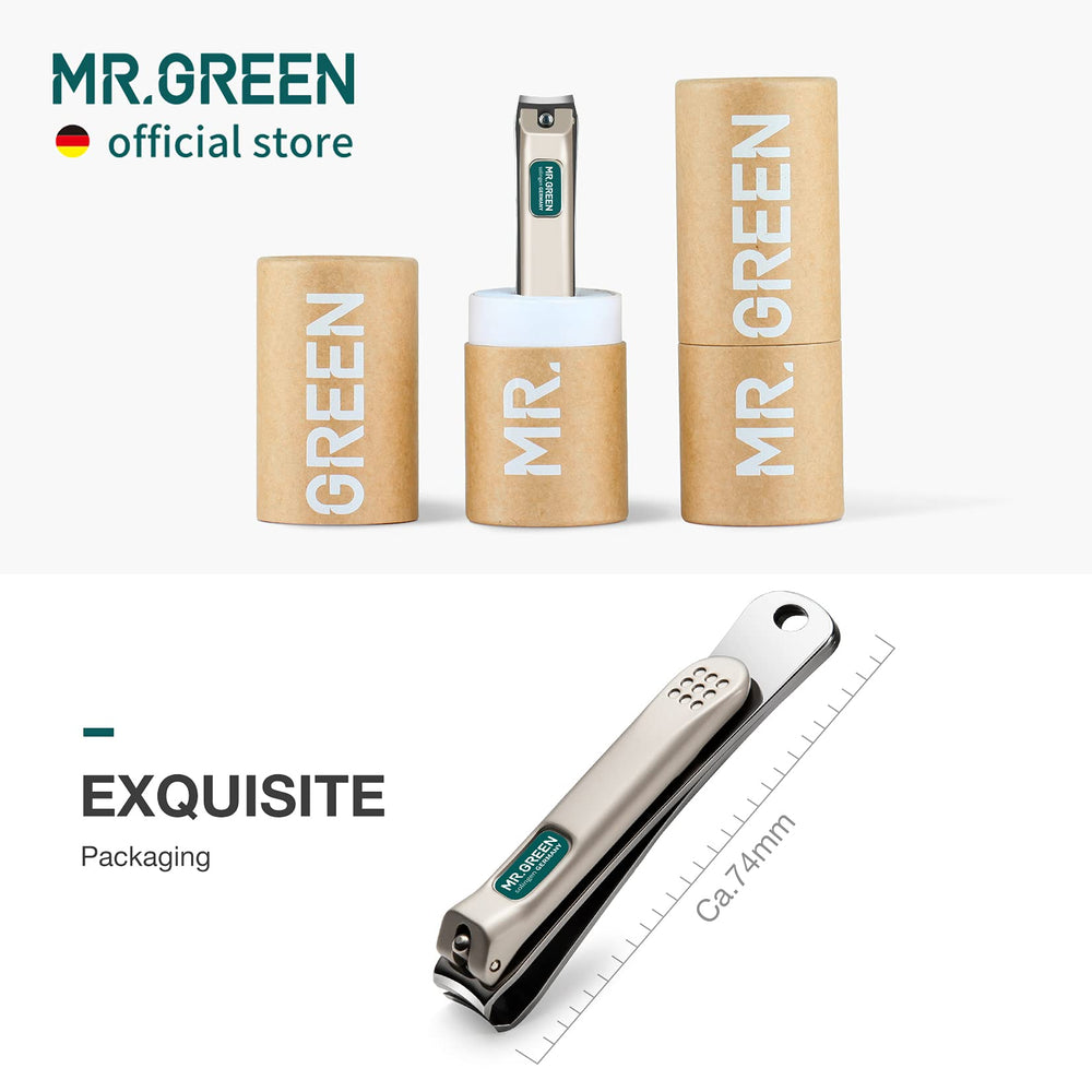 MR.GREEN conjunto pedicura para un cuidado de uñas completo en casa.