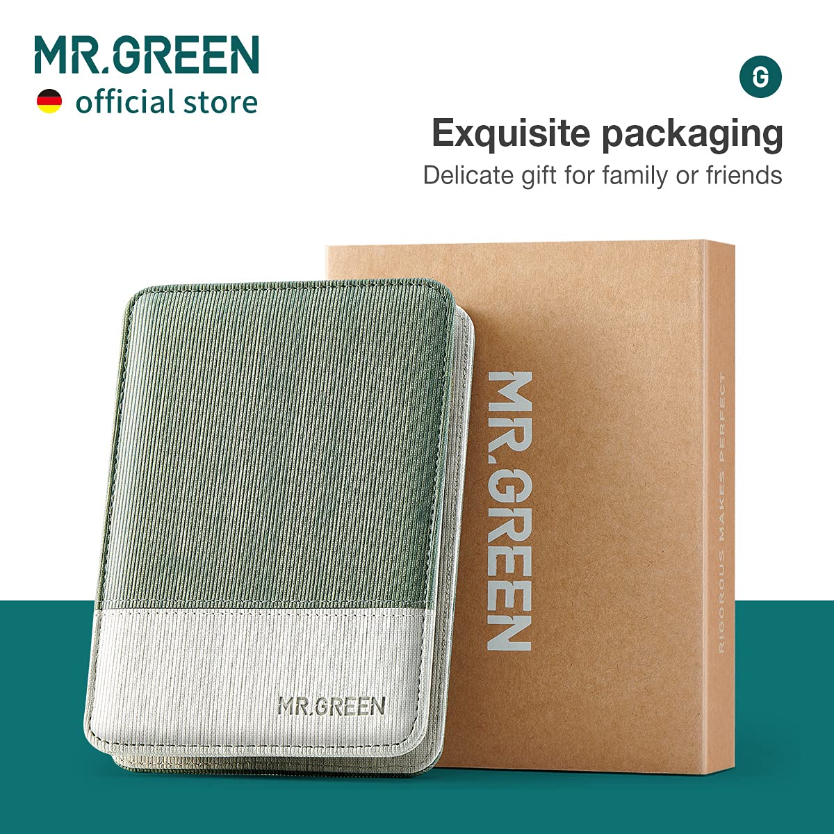 MR.GREEN pinza cejas precisa para dar forma.