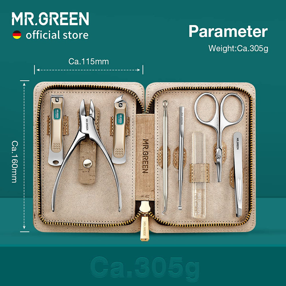 MR.GREEN pinzas para cejas de alta precisión para dar forma.