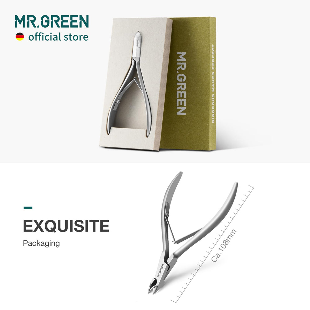 MR.GREEN uso profesional o doméstico para un acabado limpio y visible.