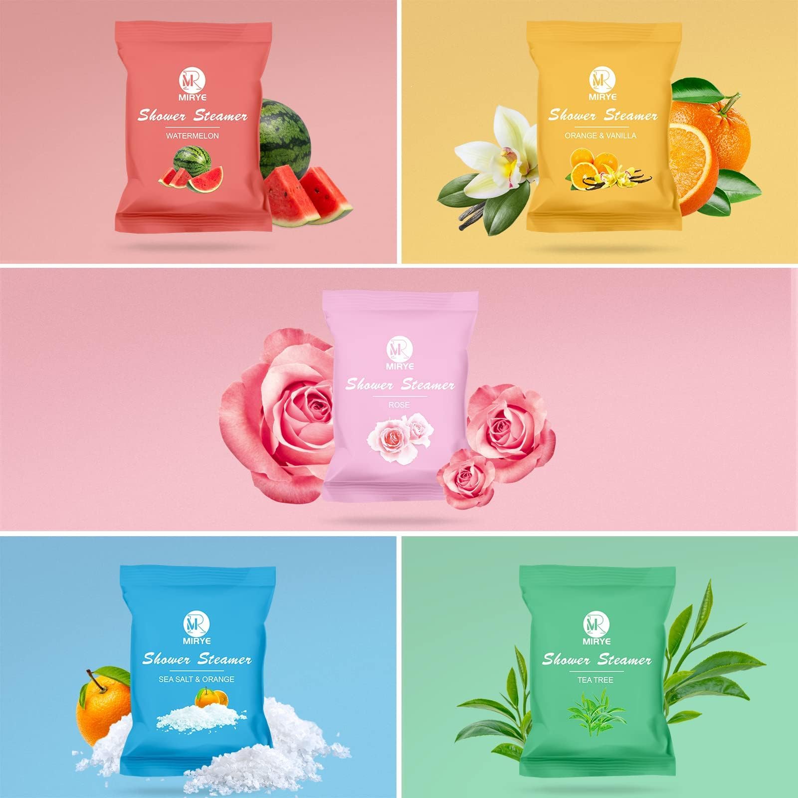 MR MIRYE fragancias arbol-de-te para ducha, sensación fresca y revitalizante.