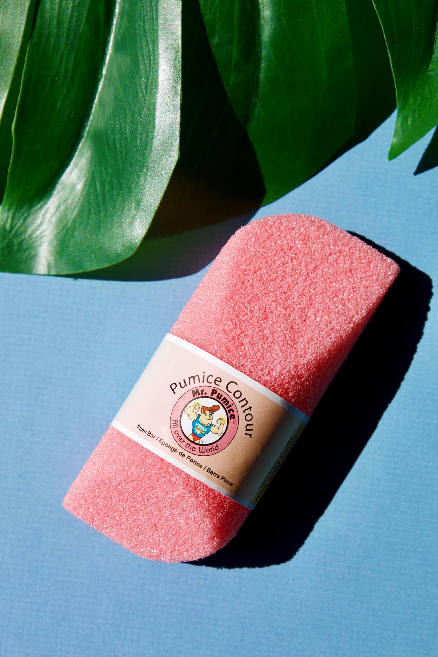 Mr. Pumice Contour Bar con empaque individual para higiene diaria.