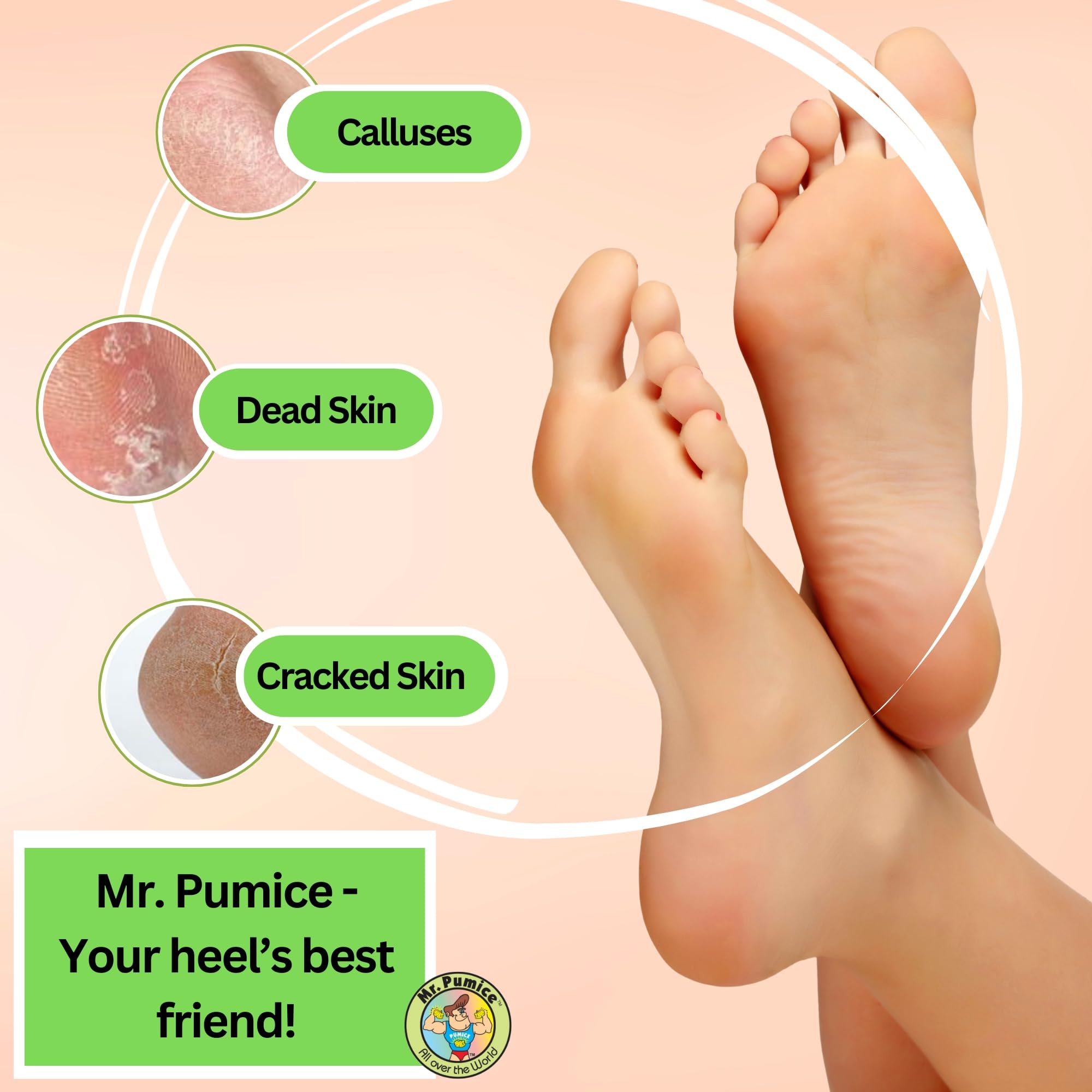 Mr. Pumice PUMI Bar, limpieza rápida tras uso con material sintético