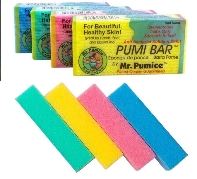 Mr. Pumice PUMI Bar, textura uniforme que mantiene consistencia
