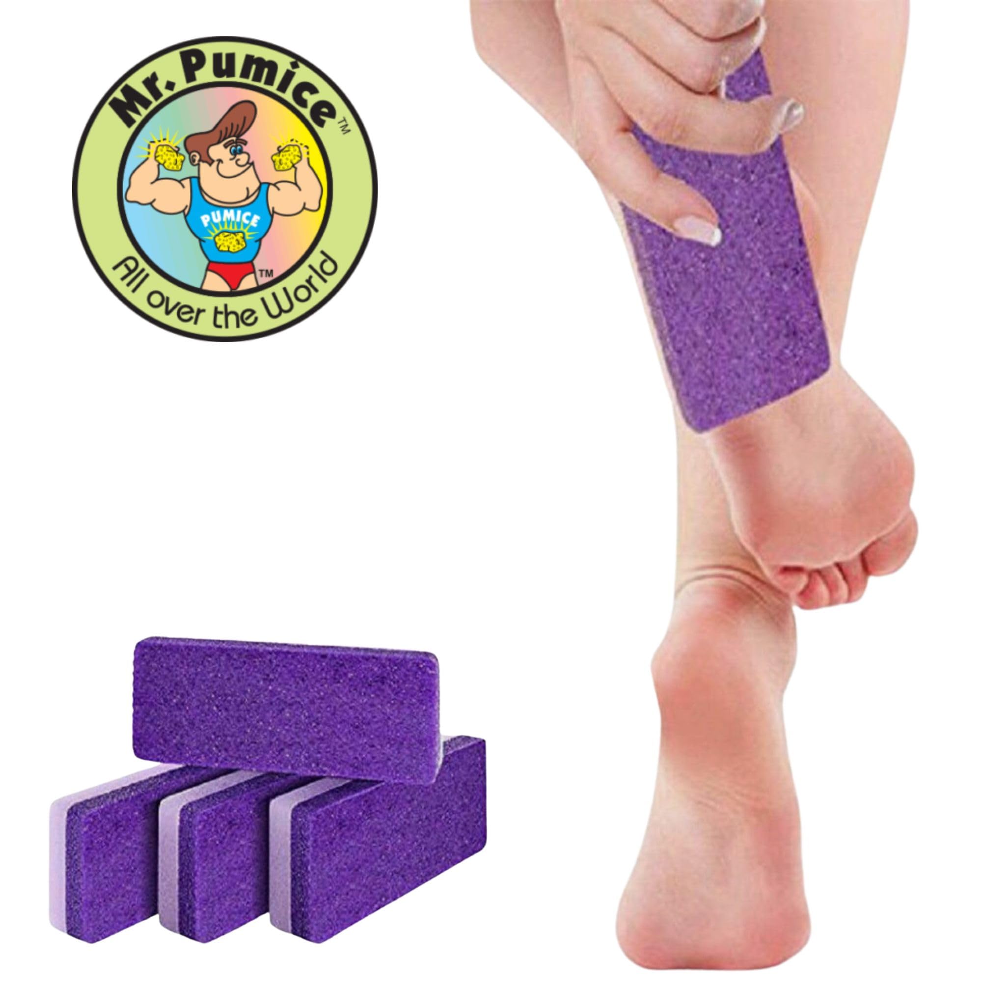 Mr. PUMI Bar, pack de cuatro unidades para cuidar los pies en casa.