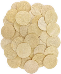 Mr.Cui'shop pad exfoliante de lufa para rostro, deja la piel suave